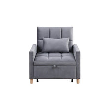 Load image into Gallery viewer, Versatile Sleeper Chair with Removable Pillow