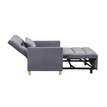 Load image into Gallery viewer, Versatile Sleeper Chair with Removable Pillow