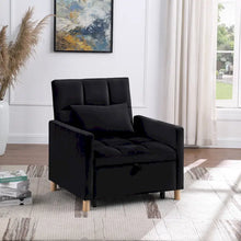 Load image into Gallery viewer, Versatile Sleeper Chair with Removable Pillow