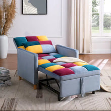 Load image into Gallery viewer, Versatile Sleeper Chair with Removable Pillow