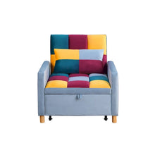Load image into Gallery viewer, Versatile Sleeper Chair with Removable Pillow