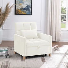 Load image into Gallery viewer, Versatile Sleeper Chair with Removable Pillow