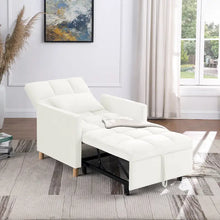 Load image into Gallery viewer, Versatile Sleeper Chair with Removable Pillow