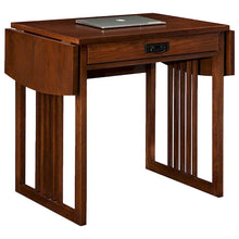Load image into Gallery viewer, Leick Home Mission Style Writing and Computer Desk