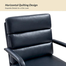 Load image into Gallery viewer, Joseph Contemporary Faux Leather Task Chair with Tilt Lock and Center Tilt by HULALA HOME