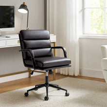 Load image into Gallery viewer, Joseph Contemporary Faux Leather Task Chair with Tilt Lock and Center Tilt by HULALA HOME