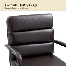 Load image into Gallery viewer, Joseph Contemporary Faux Leather Task Chair with Tilt Lock and Center Tilt by HULALA HOME