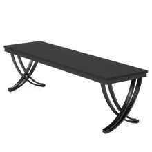 Load image into Gallery viewer, 78.74 - Inch Extra Long Double Computer Desk with Stylish Metal Legs for Home Office