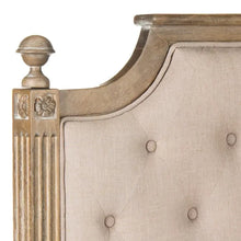Load image into Gallery viewer, SAFAVIEH Desiderata Rustic Wood Upholstered Headboard