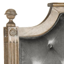 Load image into Gallery viewer, SAFAVIEH Desiderata Rustic Wood Upholstered Headboard