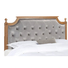 Load image into Gallery viewer, SAFAVIEH Desiderata Rustic Wood Upholstered Headboard