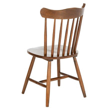 Load image into Gallery viewer, Set of 2 SAFAVIEH Margretta Spindleback Windsor Dining Chairs - Dimensions: 17" W x 19" L x 34" H