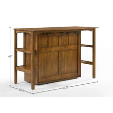 Load image into Gallery viewer, Siesta Murphy Bed Desk with Gel Memory Foam Mattress