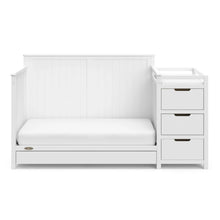 Load image into Gallery viewer, Graco Hadley 5-in-1 Convertible Crib and Changer with Drawer