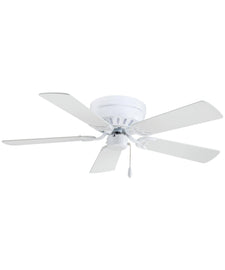 Minka Mesa 42 in. Ceiling Fan - White - White Blades