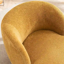 Load image into Gallery viewer, Modern Swivel Barrel Chair with 360 - Degree Rotation - Single Fabric Accent Chair
