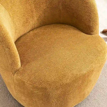 Load image into Gallery viewer, Modern Swivel Barrel Chair with 360 - Degree Rotation - Single Fabric Accent Chair