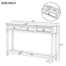 Load image into Gallery viewer, Entryway Console Table with Drawers - Stylish Sofa Table