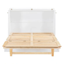 Load image into Gallery viewer, Nestfair Full - Size Murphy Bed with Spacious Drawers