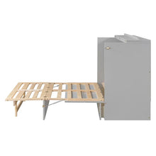 Load image into Gallery viewer, Nestfair Full - Size Murphy Bed with Spacious Drawers