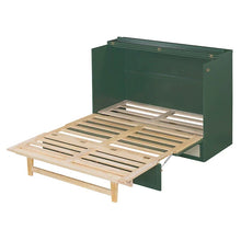 Load image into Gallery viewer, Nestfair Full - Size Murphy Bed with Spacious Drawers