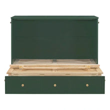 Load image into Gallery viewer, Nestfair Full - Size Murphy Bed with Spacious Drawers