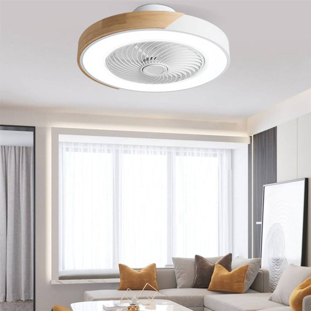 Modale 20" Ceiling Fan with LED Lights Corrigan Studio Finish: White