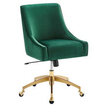 Load image into Gallery viewer, Discern Velvet Performance Office Chair