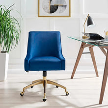 Load image into Gallery viewer, Discern Velvet Performance Office Chair