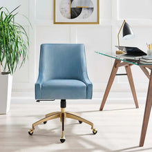 Load image into Gallery viewer, Discern Velvet Performance Office Chair