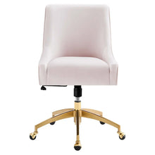Load image into Gallery viewer, Discern Velvet Performance Office Chair