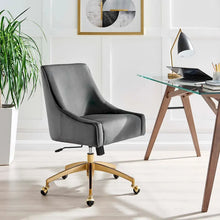 Load image into Gallery viewer, Discern Velvet Performance Office Chair