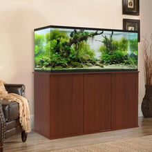 Load image into Gallery viewer, Serene Cherry Aquarium Stand for 75/90 Gallon Tanks with Enclosed Storage by Aquatic Fundamentals