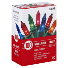 Load image into Gallery viewer, Wondershop Christmas Incandescent Mini String Lights with Green Wire - 100 count