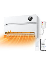 Load image into Gallery viewer, Dreo Wall Heater for Bathroom, Smart Space Heaters with Alci Plug, 1500W, 120�� Vertical Oscillation, Adjustable Thermostat, 24H Timer, Easy