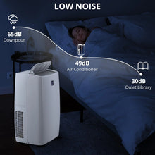 Load image into Gallery viewer, TROPOW 14000BTU Portable Air Conditioners Cool up to 750 Sq.ft, 4 in 1 Portable AC Unit with Remote Control/Dehumidifier/3 Speeds Fan/Sleep Mode
