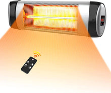 Load image into Gallery viewer, Sun - Ray 5100 - BTU 120 - Volt Stainless Steel Carbon Fiber Electric Patio Heater | 1L1018