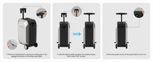 Load image into Gallery viewer, L2 - S Smart Rideable Luggage, Foldable Electric Scooter Suitcase, 6.2 Mph Max Speed, 6.2 - Mile Range, Lightweight Portable Design