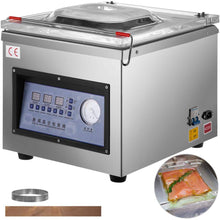 Load image into Gallery viewer, VEVOR Stainless Steel Chamber Vacuum Sealer Kitchen Food Vacuum Sealer Digital Packaging Machine Sealer for Food Saver