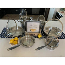 Load image into Gallery viewer, 12-Piece Grand Collection Cookware Set