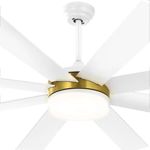 Load image into Gallery viewer, Dextrus 60 in Modern LED Outdoor/ Indoor Ceiling Fan with Remote Control