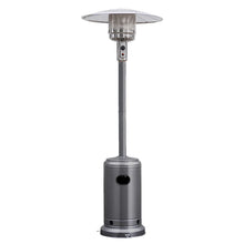Load image into Gallery viewer, 50,000 BTU Propane Patio Heater, Standing Stainless Steel Outdoor Heater with Wheels, Triple Protection, CSA Certified for Deck &amp; Commercial
