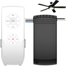 Load image into Gallery viewer, Universal Ceiling Fan Remote Control Kit 3 - in - 1 Ceiling Fan Light Timing &amp; Speed Wireless Remote Control and Receiver Kits for Ceiling Fan Lamp