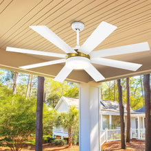 Load image into Gallery viewer, Dextrus 60 in Modern LED Outdoor/ Indoor Ceiling Fan with Remote Control
