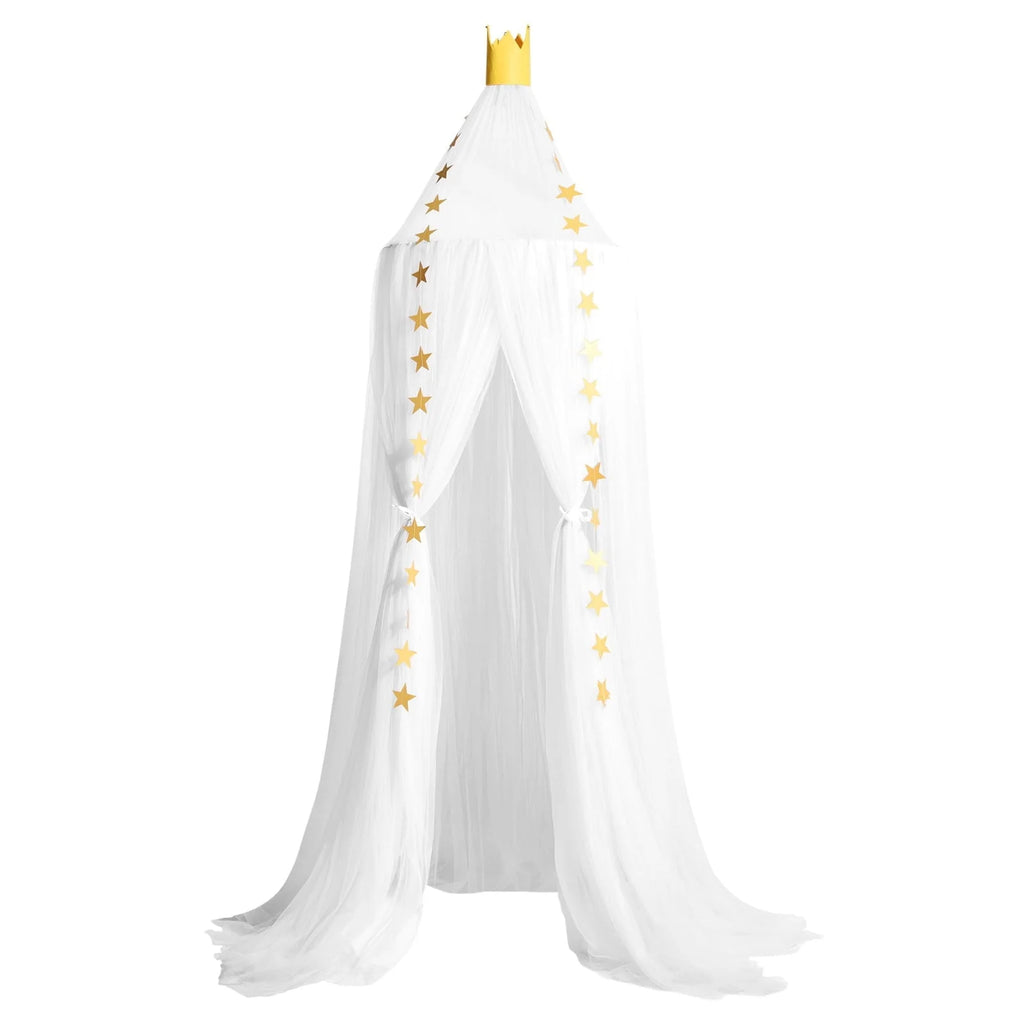 EQWLJWE Kids Bed Canopy - Play Tent with Dome Hanging from Ceiling for Girls Boys Room - Reading Nook Princess Castle - Girl Bedroom Decor - Mosquito Net on Crib Beds - Bedroom Nursery Baby Corner
