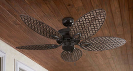 Harbor Breeze Tilghman II 52 - in Bronze Indoor/Outdoor Ceiling Fan (5 - Blade)