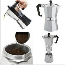 Load image into Gallery viewer, Sorelle Home &amp; Kitchen | Stovetop Espresso and Coffee Maker | Moka Pot for Classic Italian and Cuban Caf Brewing | Cafetera Three Cup (3 Cup)