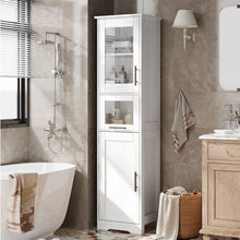 Load image into Gallery viewer, Bathroom Cabinet, Tall Storage Cabinet with Doors and Adjustable Shelf, Freestanding Floor Pantry Cabinet