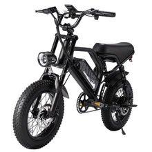 Load image into Gallery viewer, AVDL Electric Bike, 16" Fat Tire Ebike, 500W Motor, 48V 12ah Removable Battery, 4x Suspension, 38 Miles Pure Electric, 55 Miles Pedal
