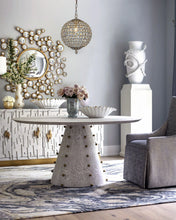Load image into Gallery viewer, 1-Light 12" Retro Antique Gold Crystal Globe Chandelier Small Sphere Pendant Light